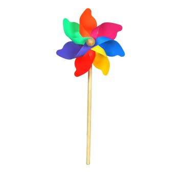 Mori de vânt robuste din lemn 38 cm (12 buc.)