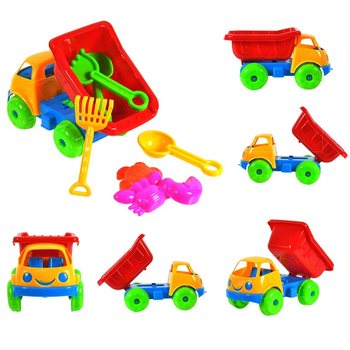 Set de Plajă Jucărie Basculantă 17 cm (10 buc.)