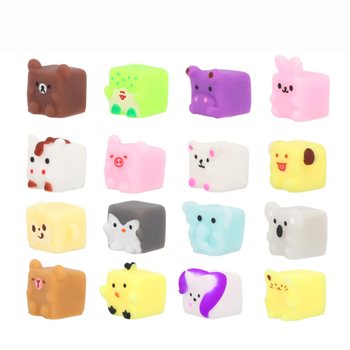 SQUISHY PENTRU TOMBOLĂ - CUBE ANIMALS - &Icirc;N DISPLAY (96 buc.)