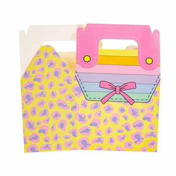 Cutie Meniu / Cutie Cadou Poșetă Fetițe (12 Bucăți)
