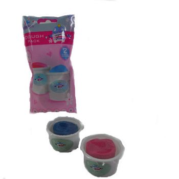 2 Borcănașe de Plastilină - Creator Klei - Fete (36 buc.)