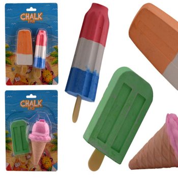 Set 2 Crete de Asfalt Mari sub Formă de &Icirc;nghețată (12 buc.)