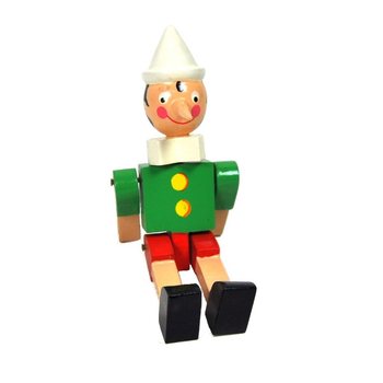 PĂPUȘĂ DIN LEMN PINOCCHIO 14 CM (6 buc.)