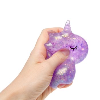 Jucărie squeeze unicorn &icirc;n display (12 buc.)