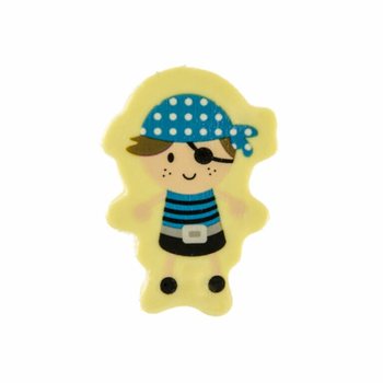Set gume de șters figurine pirați - 2 bucăți &icirc;n display