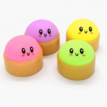 RAGE - Jucărie Squishy Gălușcă MICĂ (Dim. 5.5 x 5.5 x 3 Cm) - Viral 2026 Fidget Toy (24 buc.)