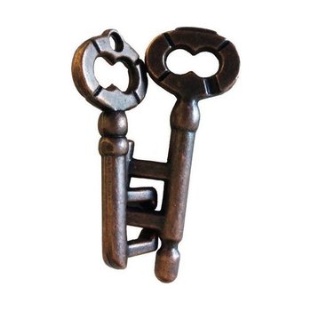 STUDIO100 - NACHTWACHT PUZZLE DE LOGICĂ - CHEI METALICE (12 buc.)