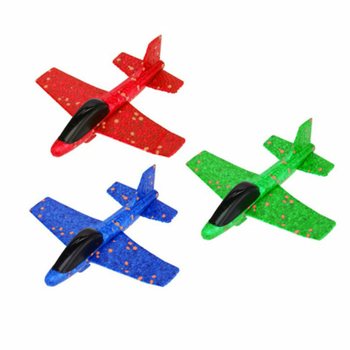 AVION DIN SPUMĂ 17 CM - &Icirc;N DISPLAY (18 buc.)