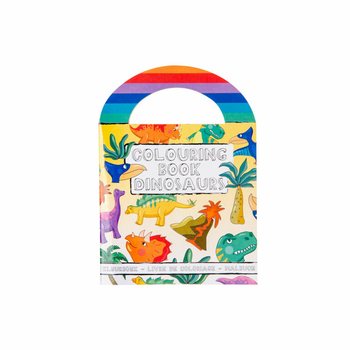 Cărți de Colorat Dinozauri cu Autocolante (48 bucăți)