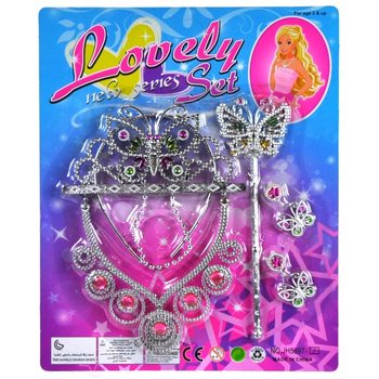 SET PRINȚESĂ LOVELY PE CARTON (6 buc.)
