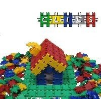 BLOCURI DE CONSTRUCȚIE CLICS (1100 piese)