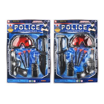 Set de Joacă Poliție cu Ochelari și Pistol cu Ventuze (6 buc.)