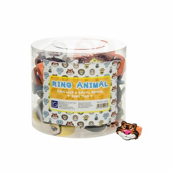 Inele cu Animale Sălbatice (60 buc.)