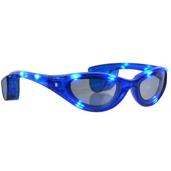 OCHELARI DE SOARE LED - CULOARE: ALBASTRU (12 buc.)