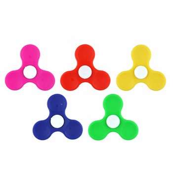 Fidget Spinner din Plastic &icirc;n Display - Mix Culori (100 buc.)