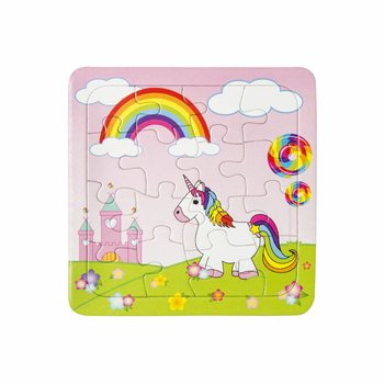 MIX Puzzle Unicorn - 14 x 14 cm (50 buc.)