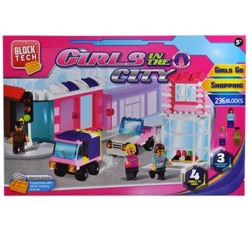 SET BLOCURI DE CONSTRUCȚIE GIRLS IN THE CITY - 236 PIESE (2 buc.)