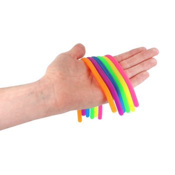 Cordon Elastice Stretchy Strings - Culori Mixte - &Icirc;n Display (144 buc)