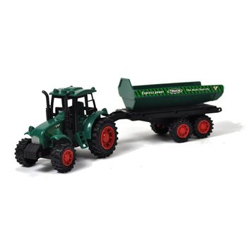 TRACTOR DE JUCĂRIE CU REMORCĂ ÎN DISPLAY (12 buc.)