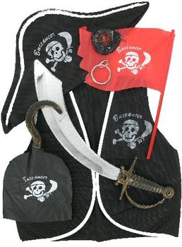 Set Costume de Pirat pentru Copii (2 buc.)