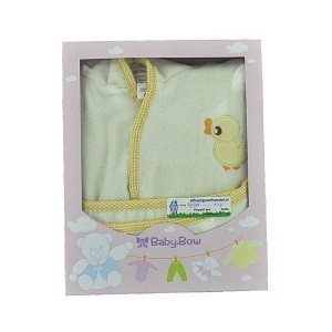 Halat de Baie pentru Copii BABY BOW Galben | B2B Grossist