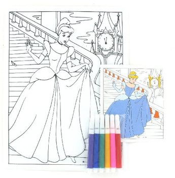 Set tablouri de colorat cu carioci (12 buc.)
