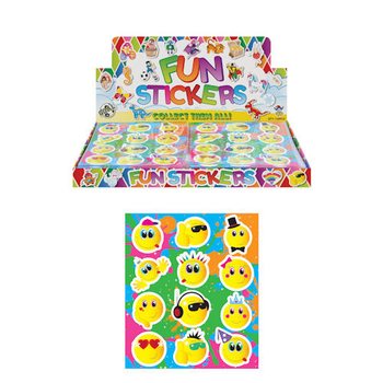 ABȚIBILDURI FUN – MODEL: SMILEYS (120 buc.)