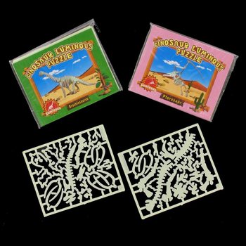 PUZZLE 3D DINOSAUR LUMINESCENT (12 buc.)