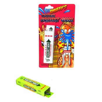 Smiffy's Pistol cu Apă farsă Gumă de Mestecat pe Card (24 buc.)