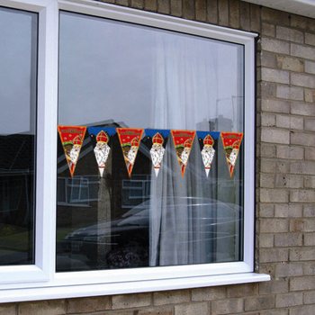 Stickere Decorative Fereastră Sinterklaas (12 buc.)