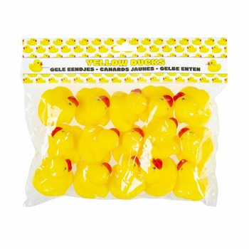 Rățuște de Baie din Cauciuc pentru Cadou - 5 x 5 x 4 cm (15 buc.)