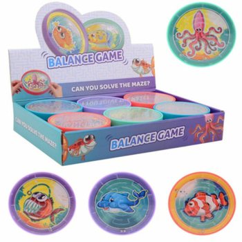 Joc Labirint Rotund Mare Animale Marine (24 bucăți)