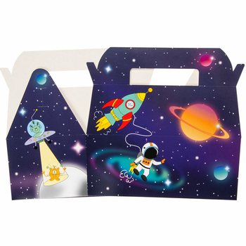 Cutii Meniu Copii Spațiu / Space - 22,5 x 12 x 9,5 cm (24 buc.)