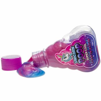 UNICORN / SLIME CACA DE UNICORN &Icirc;N STICLĂ &Icirc;N DISPLAY (12 buc.)
