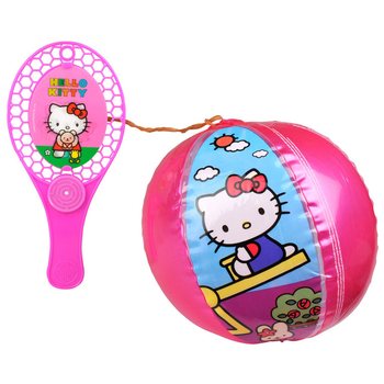 Set Paletă cu Minge Elastică Hello Kitty (12 buc.)