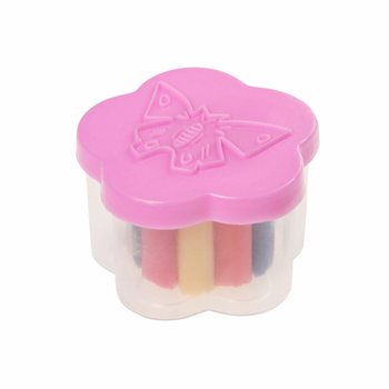 SET DE: 6 RECIPIENTE PLASTILINĂ &Icirc;N AMBALAJ (1 buc.)
