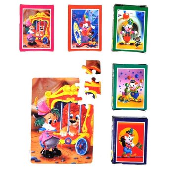 Puzzle-uri Drăguțe cu Circ &icirc;n Display (36 buc.)