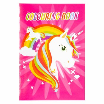 Carte de Colorat Unicorn cu Autocolante 20x14 cm (24 buc)