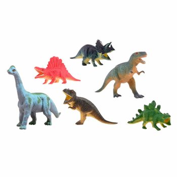 ANIMAL WORLD - Set de Joacă Dinozauri (6 Figurine)