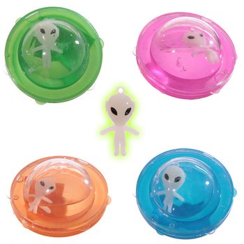 Slime UFO cu extraterestru (12 buc.)