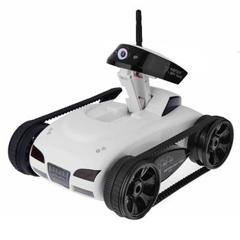 Tanc de spionaj wireless I-SPY controlat prin aplicație
