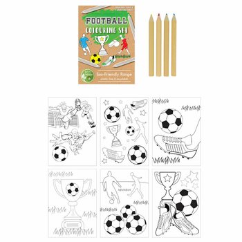 Set de desen Fotbal ECO FRIENDLY (25 bucăți)