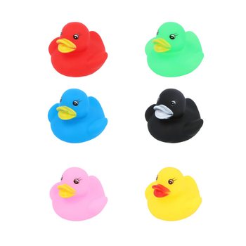 Rățuște de Baie cu Sclipici Mix de Culori - Dim: 6x5x6 cm - (12 buc.)