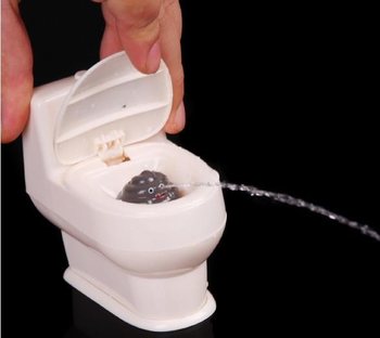 Pistol cu Apă Toaletă Amuzant GADGET (24 buc)
