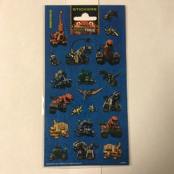 AUTOCOLANTE: DINOTRUX, Dim. 20 x 10 cm (10 buc.)