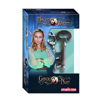 STUDIO100 - NACHTWACHT PUZZLE DE LOGICĂ - CHEI METALICE (12 buc.)