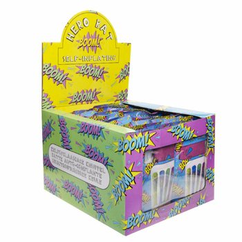 B&acirc;tă Autogonflabilă - Supererou BOOM! - 49x13cm - Display (48 buc)