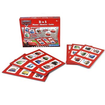 JOC 3 &Icirc;N 1 DISNEY PIXAR CARS - MEMO - DOMINO - LOTTO