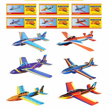Display Avioane din Spumă XXL (24 bucăți)