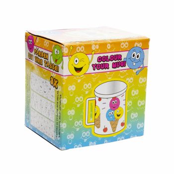 SMILEY - COLOREAZĂ-ȚI PROPRIUL PAHAR (2 buc.)